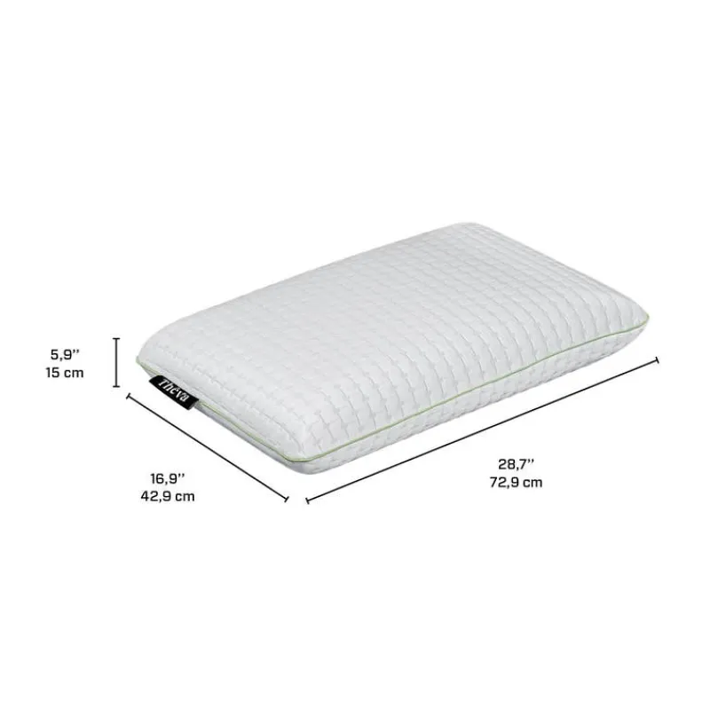 Green Tea-Infused Memory Foam Pillow