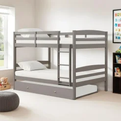 Bunk Bed with Trundle Bed - 54"/54"