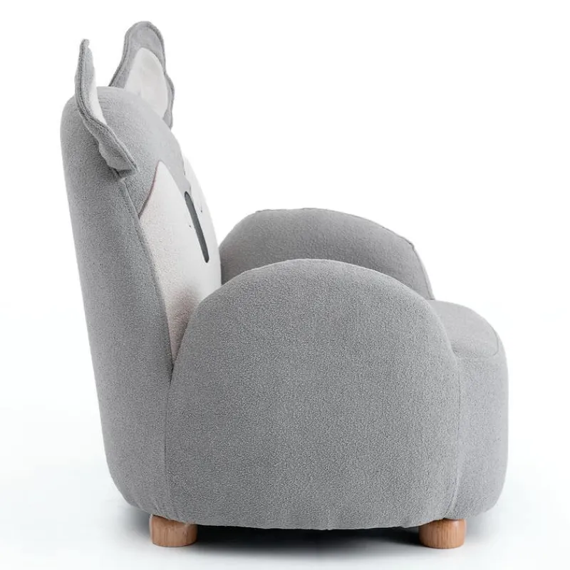 Koala-Shaped Kids Armchair – 22.8" x 21.7" x 24.2"