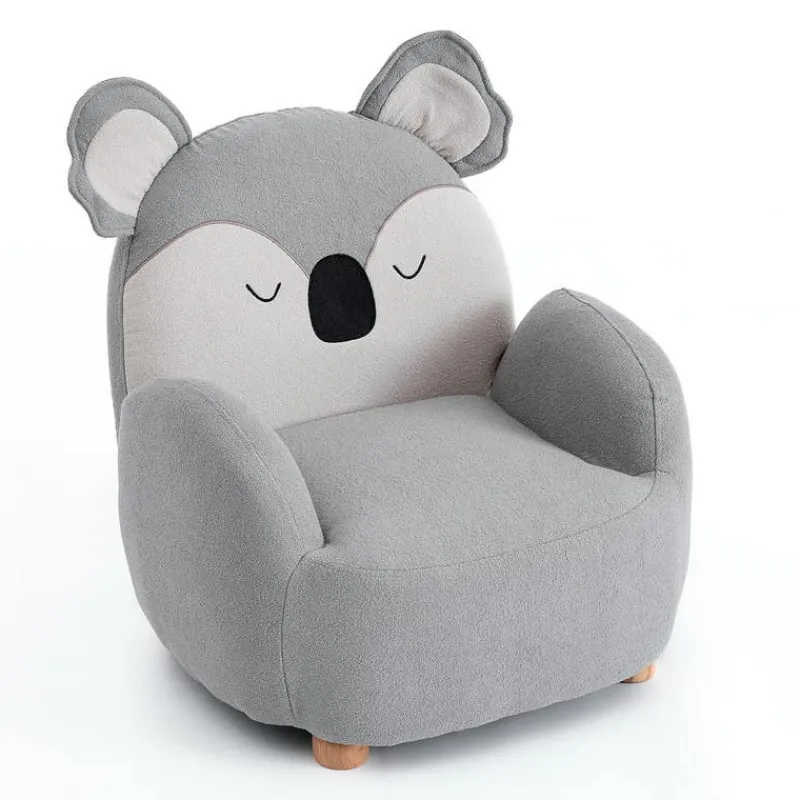 Koala-Shaped Kids Armchair – 22.8" x 21.7" x 24.2"