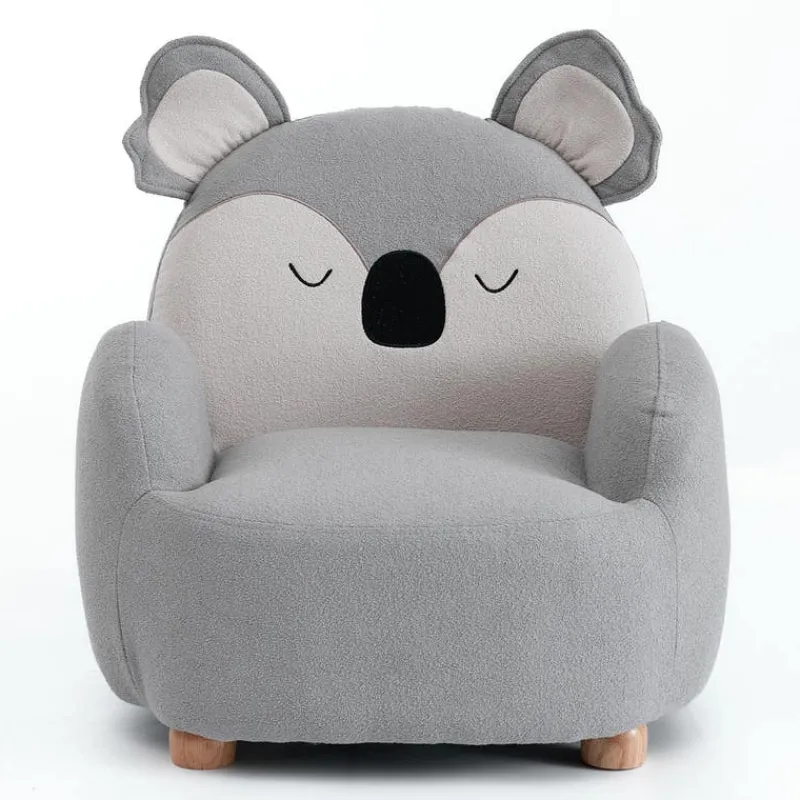 Koala-Shaped Kids Armchair – 22.8" x 21.7" x 24.2"