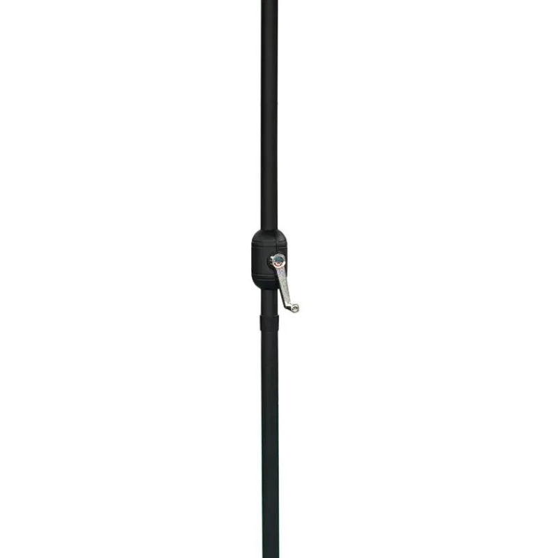 Grey Tilting Patio Umbrella with Base - 9 ft