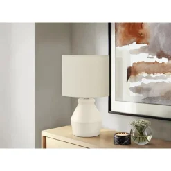 Monarch 17"H Ceramic Table Lamp