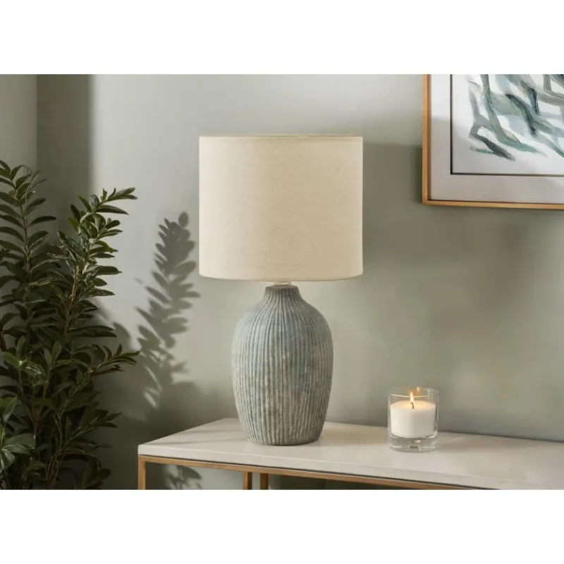 Monarch 18"H Ceramic Table Lamp