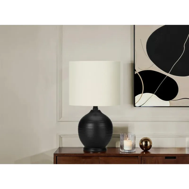 Monarch 17"H Ceramic Table Lamp