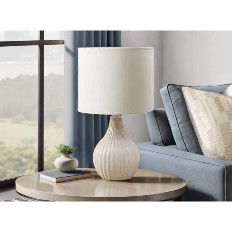 Monarch 17"H Ceramic Table Lamp