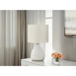 Monarch 17"H Ceramic Table Lamp