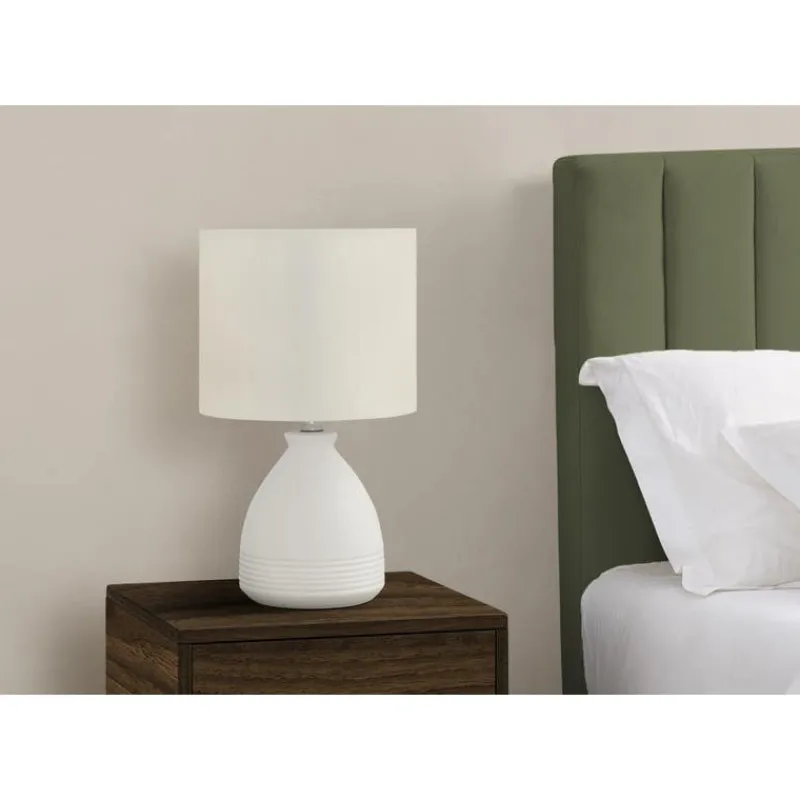Monarch 17"H Ceramic Table Lamp