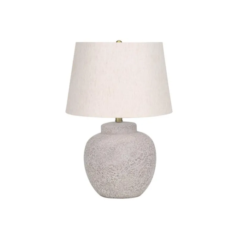 Monarch 22"H Concrete Table Lamp