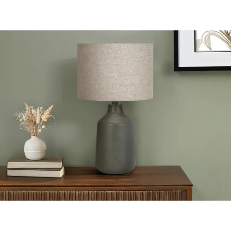 Monarch 24"H Concrete Table Lamp