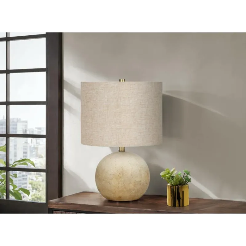 Monarch 20"H Concrete Table Lamp