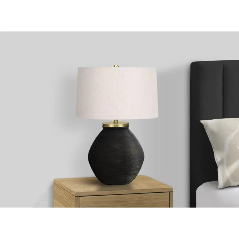 Monarch 25"H Concrete Table Lamp
