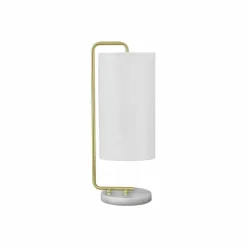 Monarch 20"H Faux Marble Table Lamp