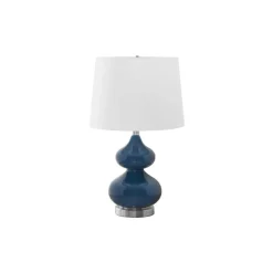 Monarch 24"H Glass Table Lamp