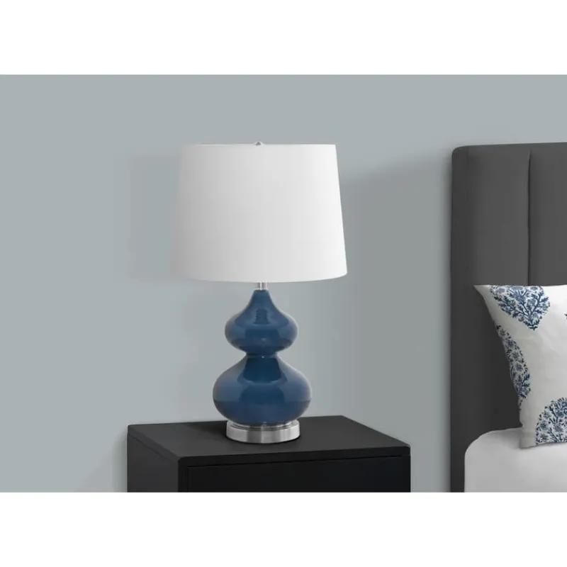 Monarch 24"H Glass Table Lamp