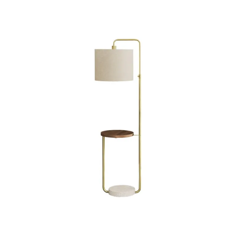 Monarch 67"H Metal Floor Lamp with USB Ports