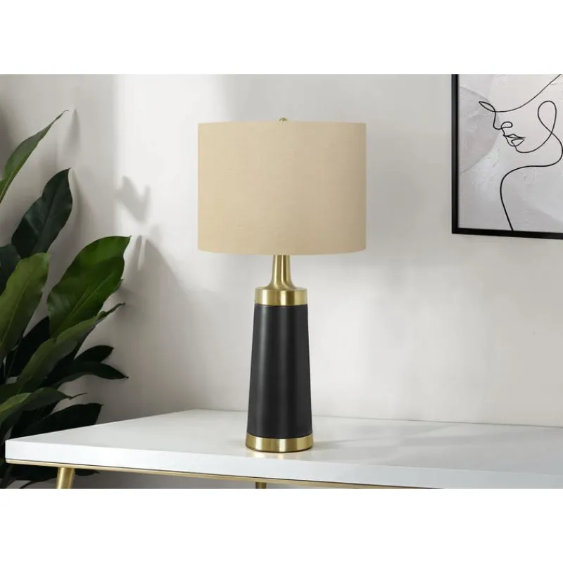 Monarch 28"H Metal Table Lamp