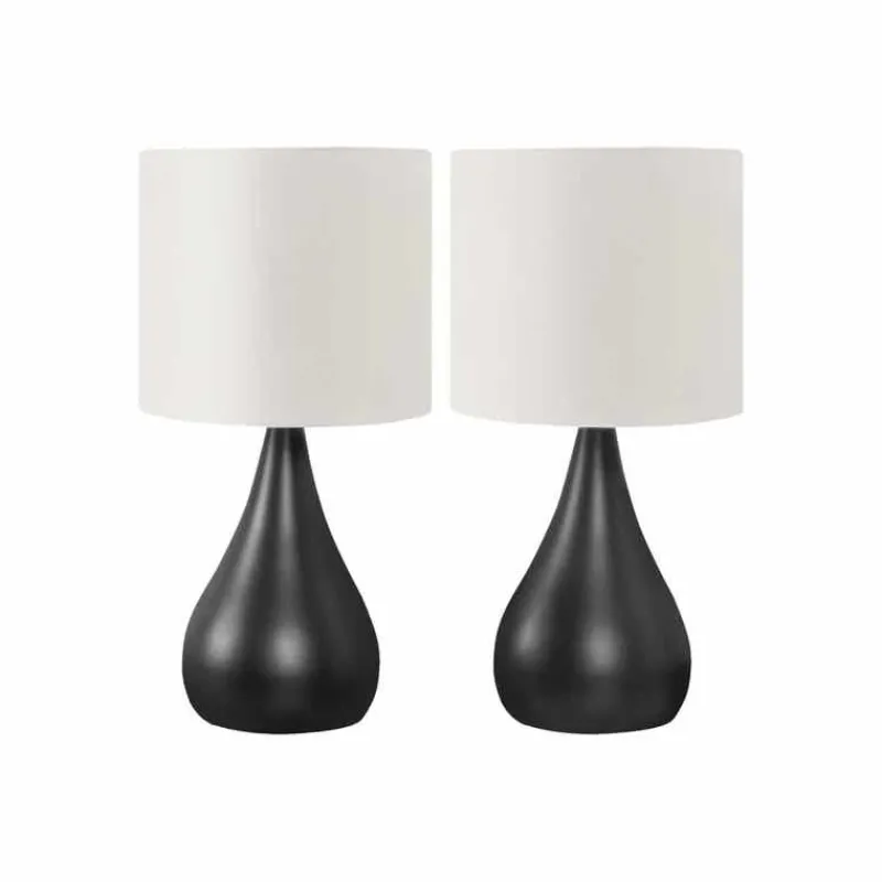 Monarch 18"H Metal Table Lamp (2pcs)