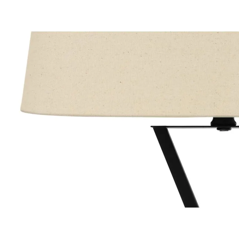 Monarch 25"H Metal Table Lamp with USB Ports