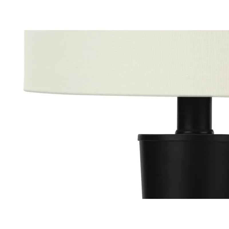 Monarch 24"H Metal Table Lamp with USB Ports (2pcs)