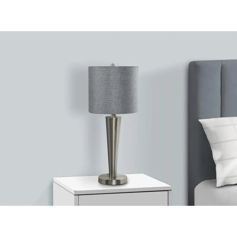 Monarch 24"H Metal Table Lamp with USB Ports (2pcs)