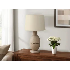 Monarch 25"H Resin Table Lamp