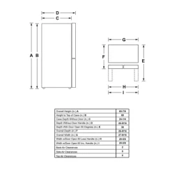 Haier 14,5 Cu Ft 28 In Refrigerator Bottom Freezer, French door - QJS15HYRFS
