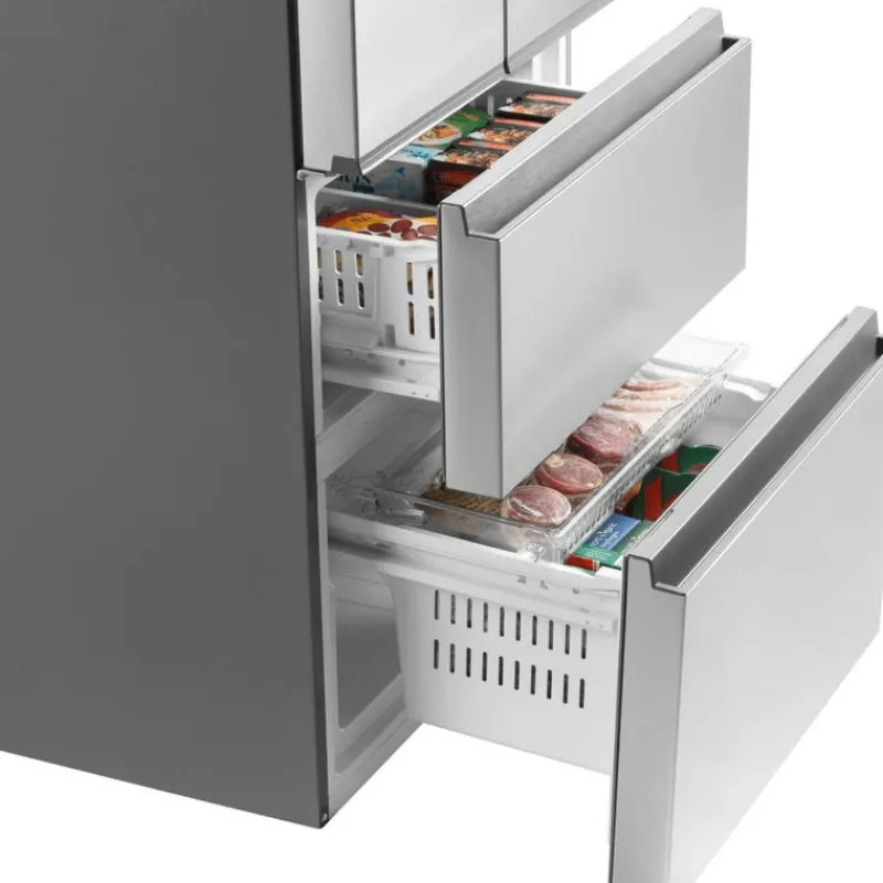 Haier 14,5 Cu Ft 28 In Refrigerator Bottom Freezer, French door - QJS15HYRFS