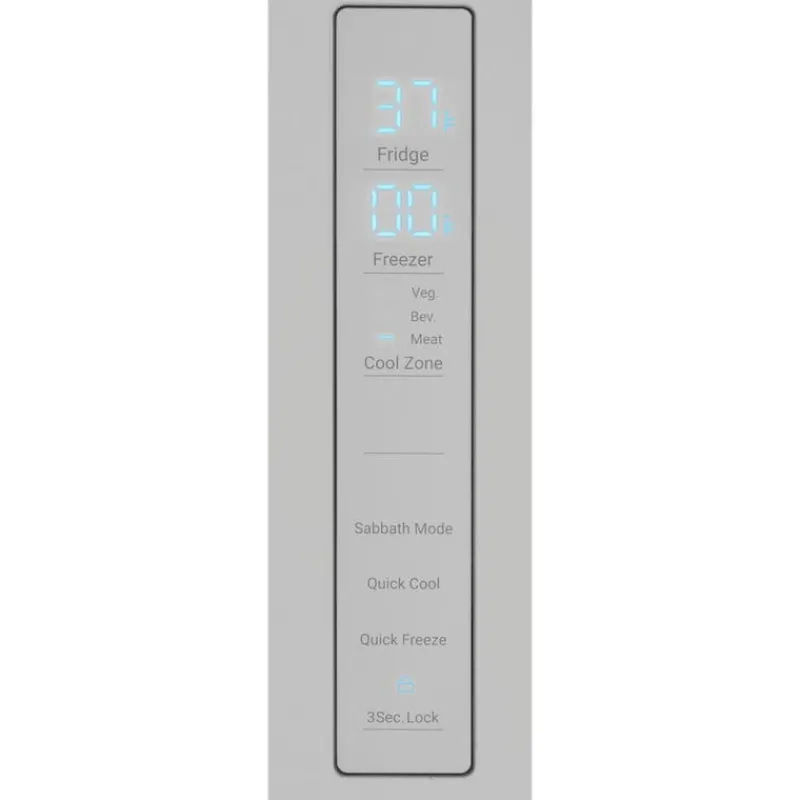 Haier 14,5 Cu Ft 28 In Refrigerator Bottom Freezer, French door - QJS15HYRFS