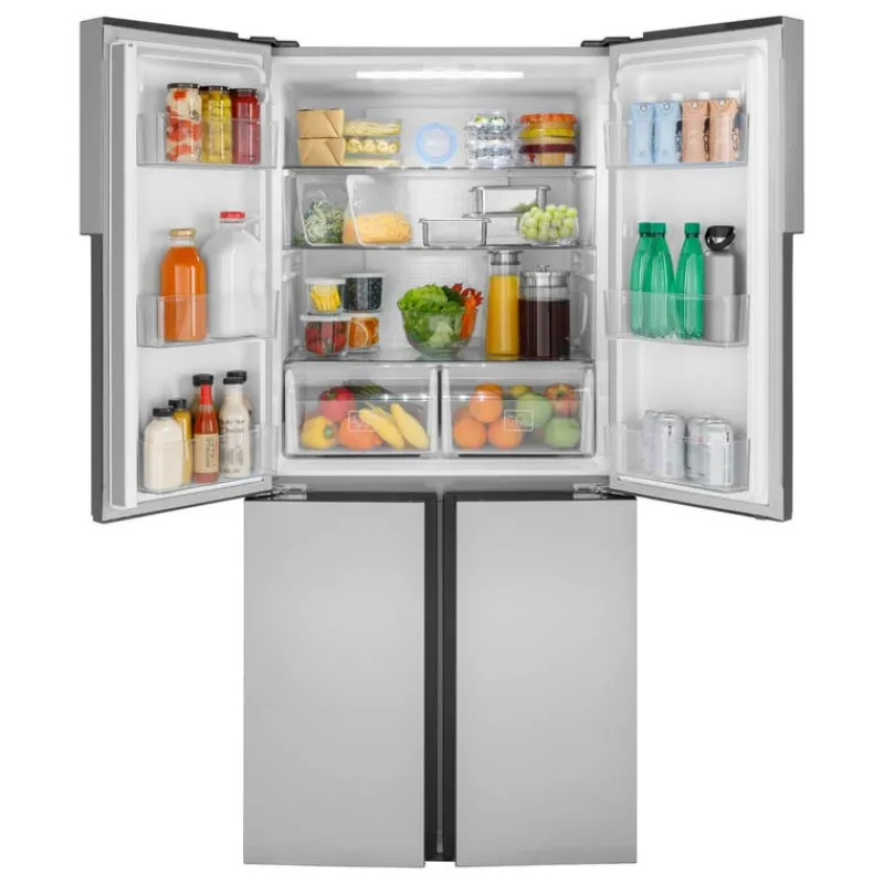 Haier 16,8 Cu Ft 33 In Refrigerator Bottom Freezer, French door - QHE16HYPFS