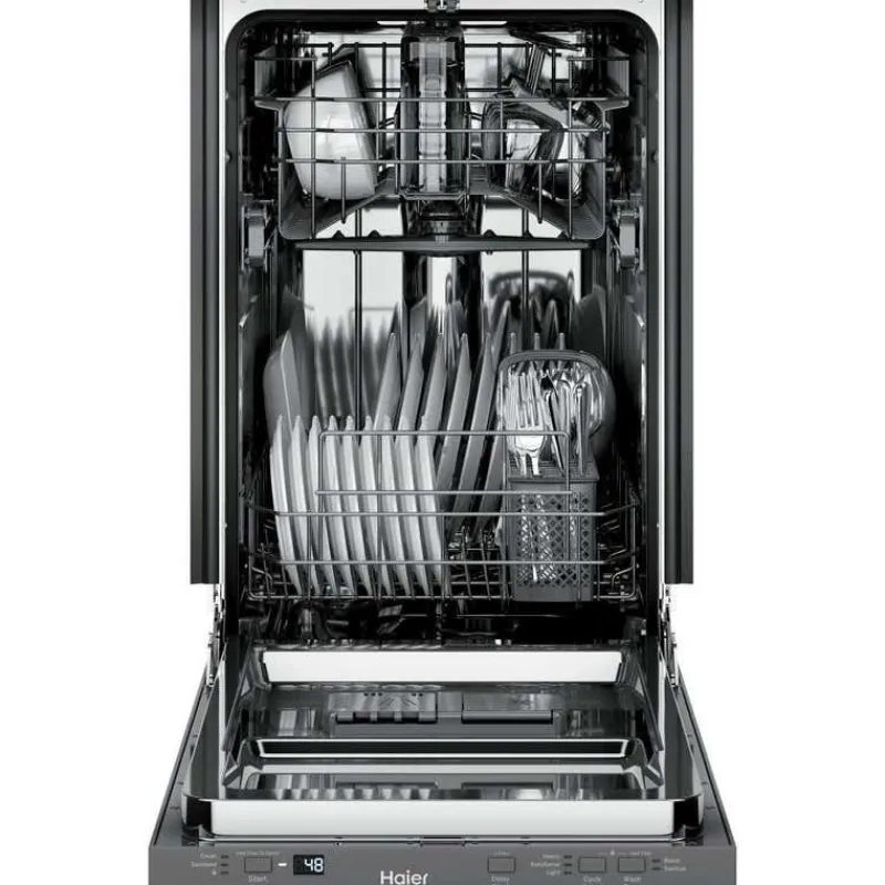 Haier 18 In Dishwasher Built-In 18" 47dB - QDT125SSLSS