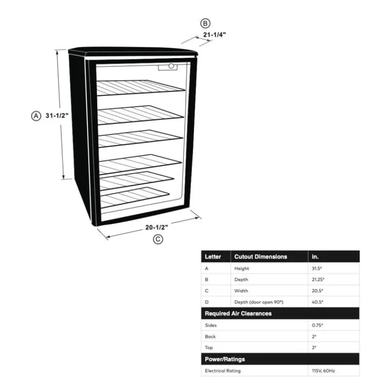 Haier Beverage Centre 20.5" - HEBF100BXS