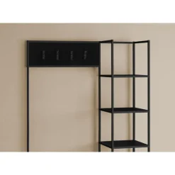 Monarch Hall tree / bench - 8 hooks / 5 shelves - 72