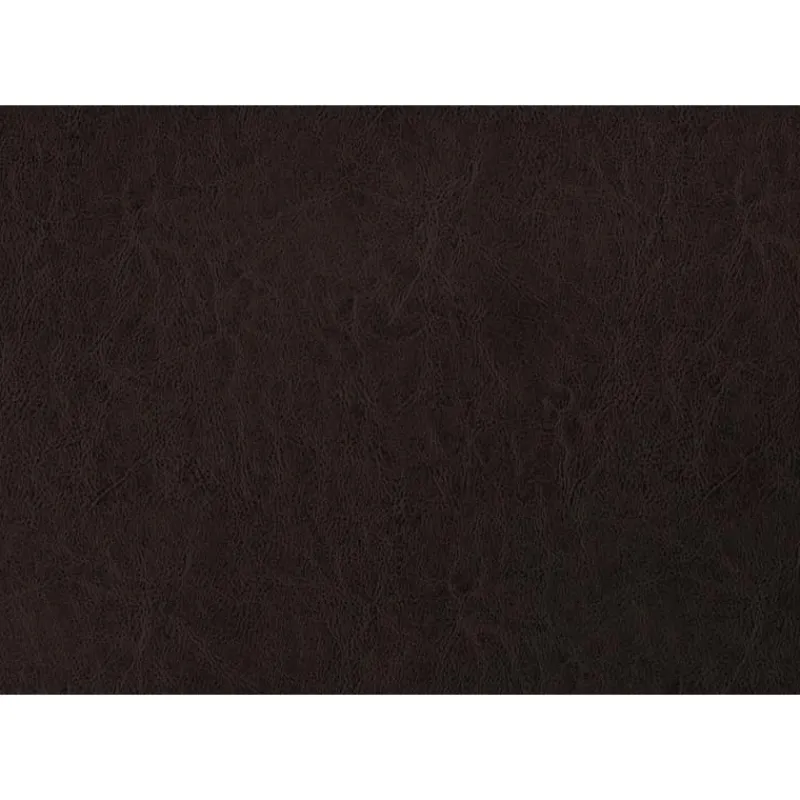 Monarch Headboard - full size - button tufted / upholstered panel - dark leathe -