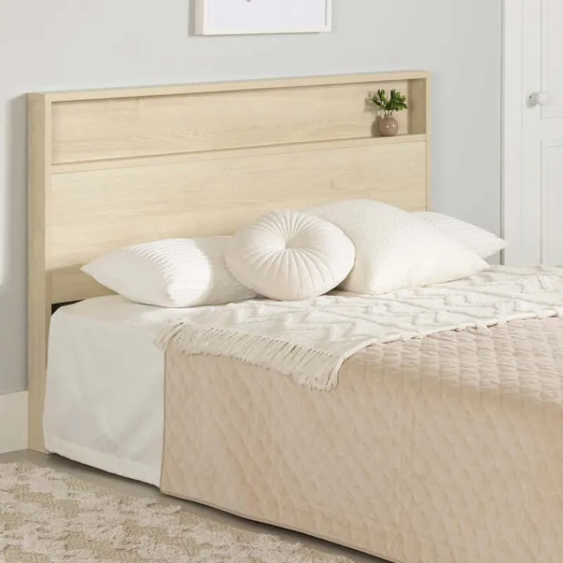 Meubles South Shore Headboard with Storage Shelf (54"/60") - South Shore
