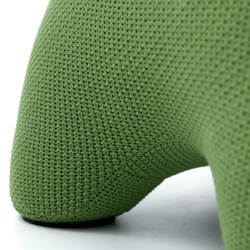 Hippopotamus-Shaped Kids Pouf – 28.3" x 15.4" x 13.8"