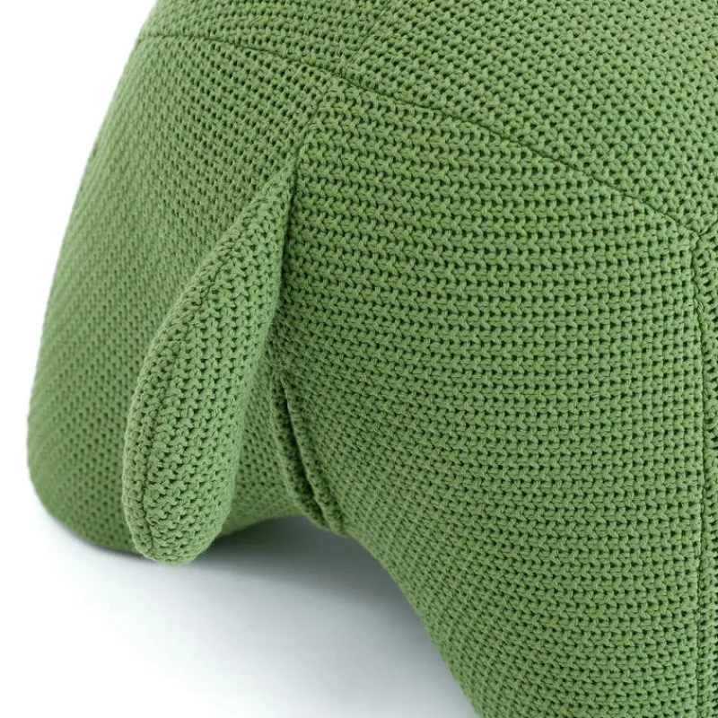 Hippopotamus-Shaped Kids Pouf – 28.3" x 15.4" x 13.8"