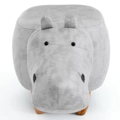 Hippopotamus-Shaped Kids Pouf – 26