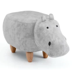 Hippopotamus-Shaped Kids Pouf – 26
