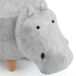 Hippopotamus-Shaped Kids Pouf – 26