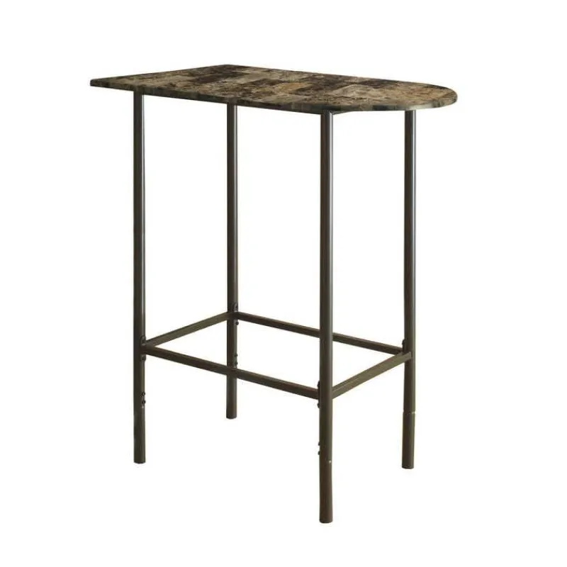 Monarch Home bar - 24"x 36" / marble / metal -