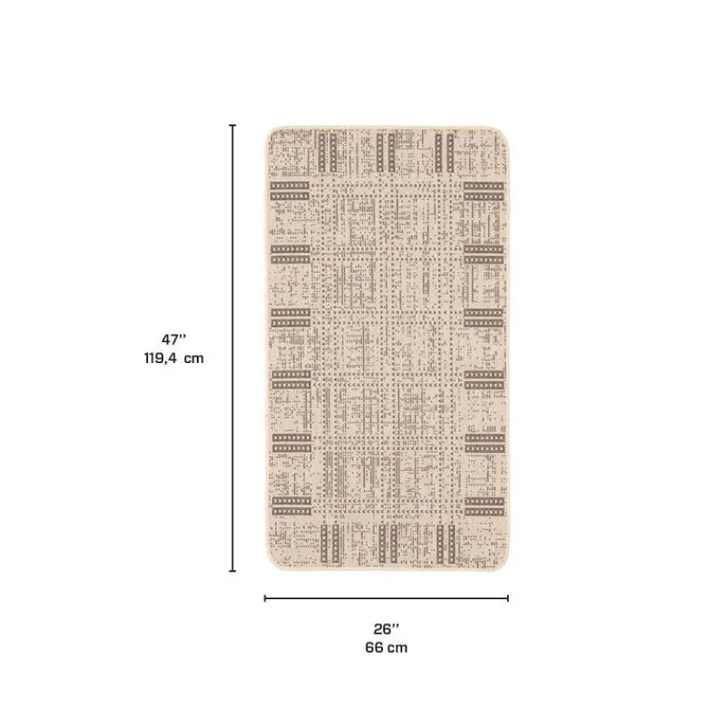 Indoor or Outdoor Rug - 2 x 4