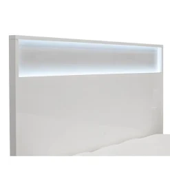 King Bed and Headboard with Lights (78'')