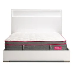 King Bed and Headboard with Lights (78'')