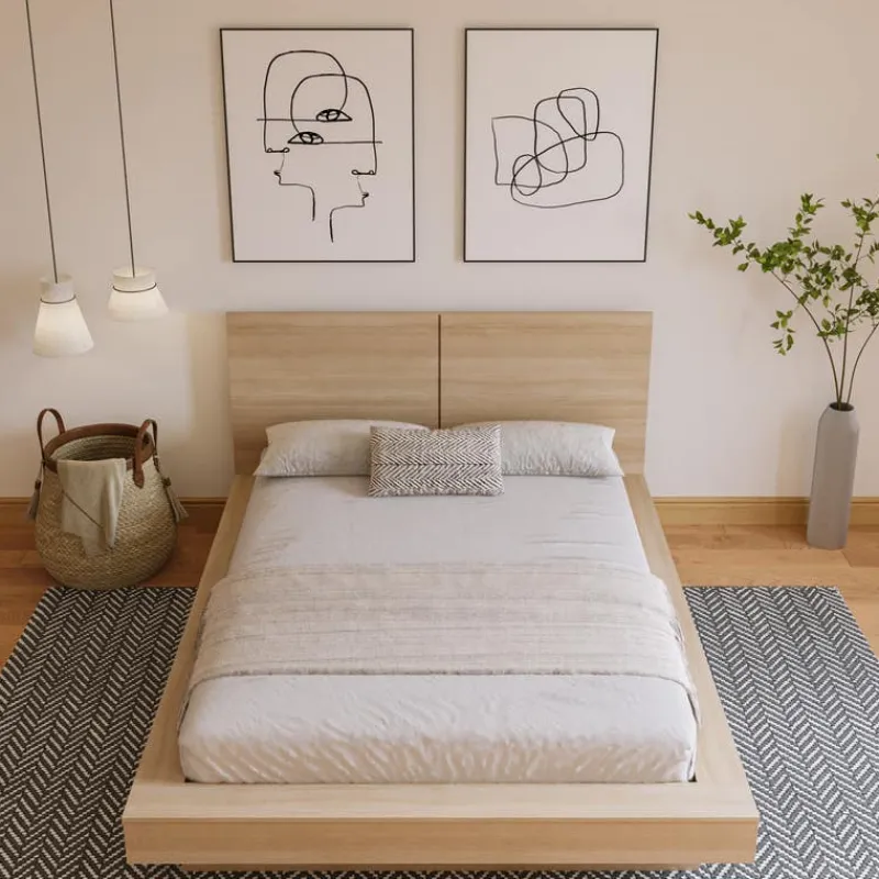 Nexera King Bed with Headboard (78") -