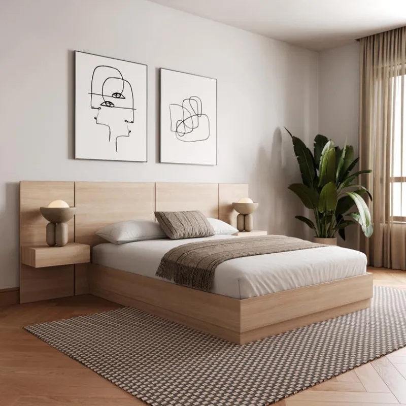 Nexera King Bedroom Set (78") - 4pcs -