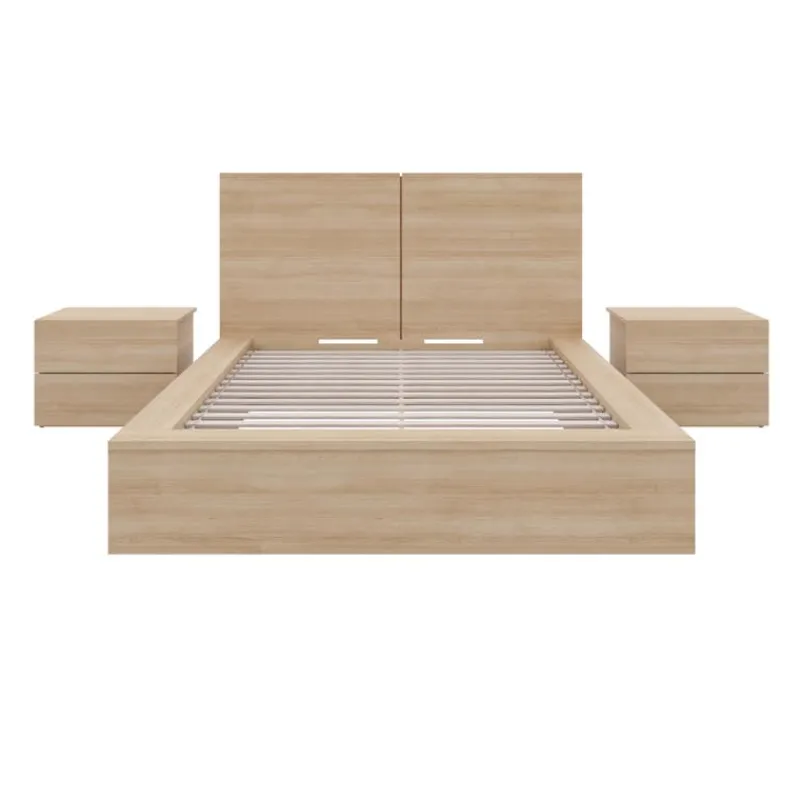 Nexera King Bedroom Set (78") - 4pcs -