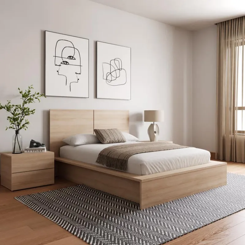 Nexera King Bedroom Set (78") - 4pcs -