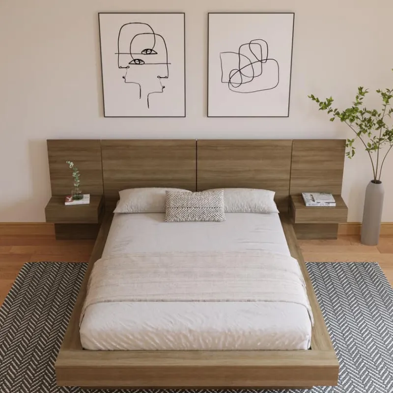Nexera King Bedroom Set (78") - 4pcs -