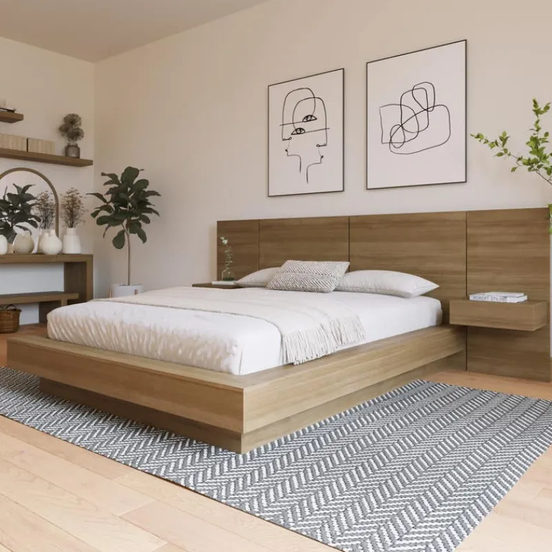 Nexera King Bedroom Set (78") - 4pcs -